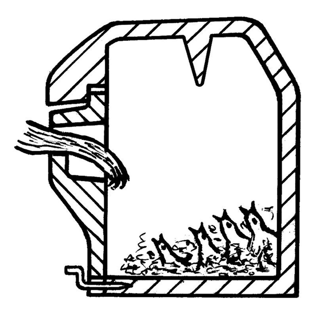 Nisthöhlen Set in Rot 3 Vogelhöhlen 2M oval, 2M 26 mm, 2GR Nisthilfen für Gartenvögel