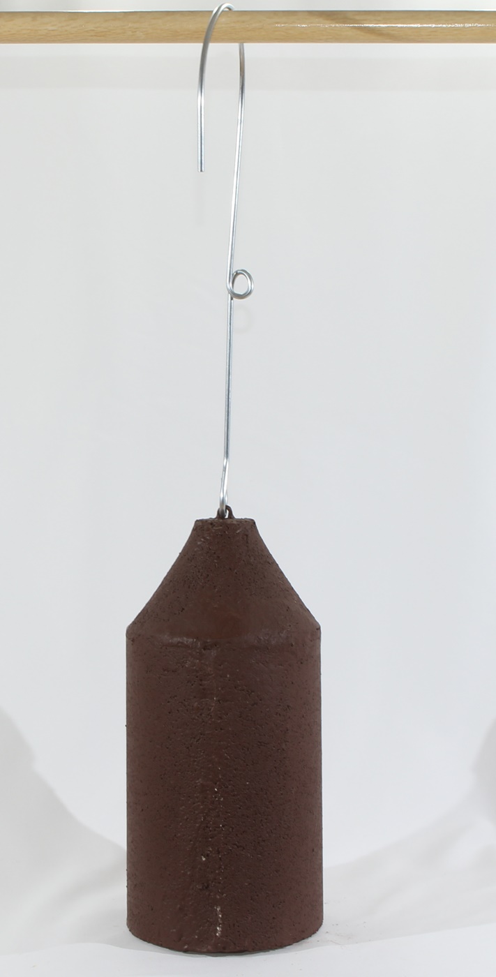 Naturschutzprodukt Nisthöhle Typ 2M Vogelhöhle braun freihängend FO Nisthilfe Flugloch 26 mm