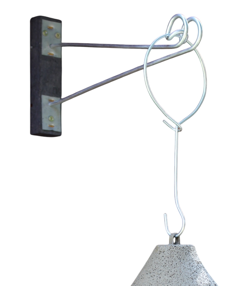Naturschutzprodukt Nisthöhle Typ 2M in grün Brutinnenraum hängend FT Nisthilfe Flugloch 26 mm