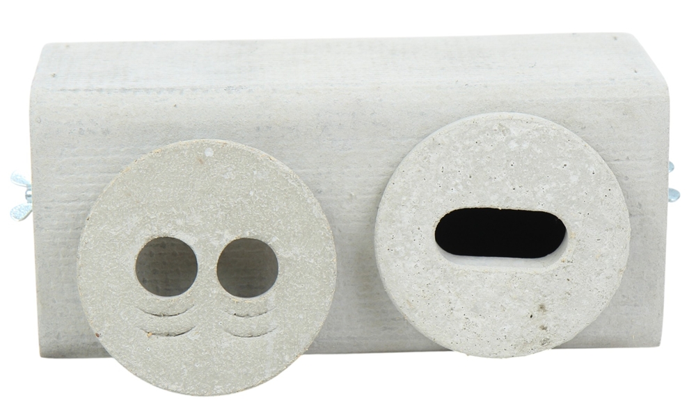 Naturschutzprodukt Mauerseglernistkasten Typ Nr. 17 mit zusätzlicher Einflugrosetten Sperling 2