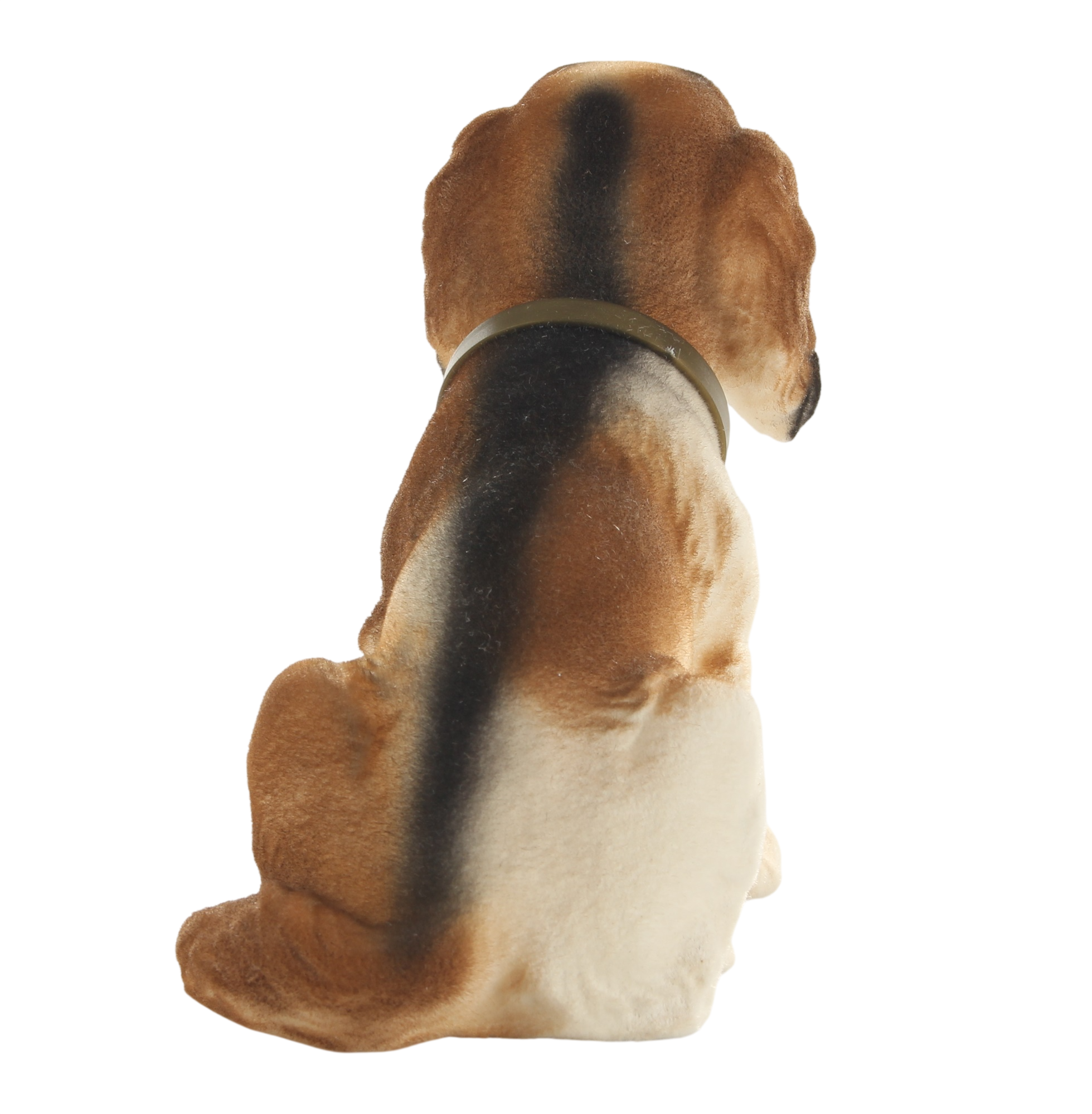 Wackel Figur Hund Bernhardiner Wackelfigur H 13 cm klein Dekofigur mit Wackelkopf