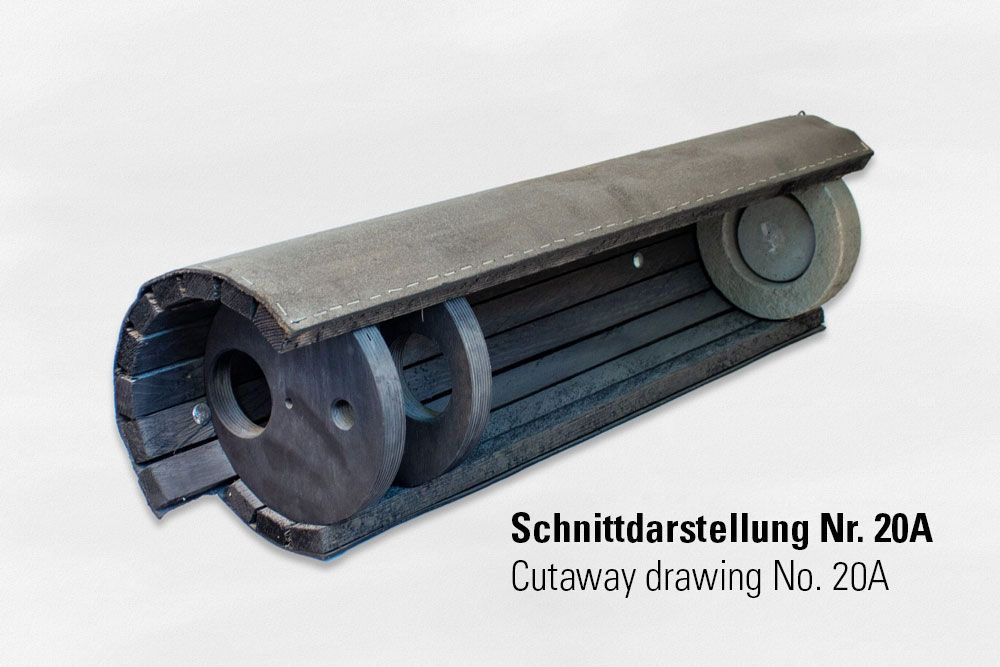 Naturschutzprodukt Satz 2 Stück Steinkauzröhre Typ 20A mit Marderschutz