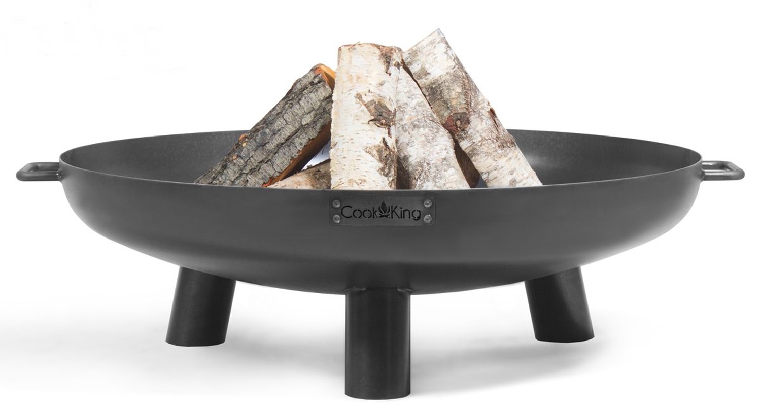 Feuerschale "Bali" Ø 70cm Feuerstelle für den Garten aus Stahl Feuerkorb als Wärmequelle oder Grill