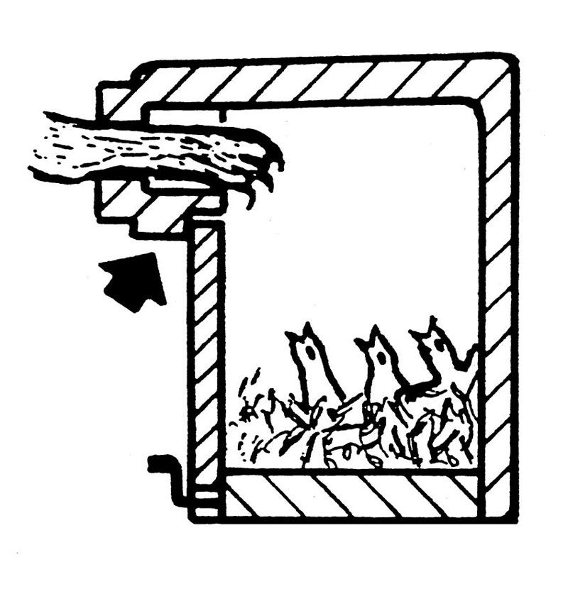 Naturschutzprodukt Vogel Nisthöhle Nistkasten Vogelhöhle Typ 3SV oval Flugloch 32 x 45 mm