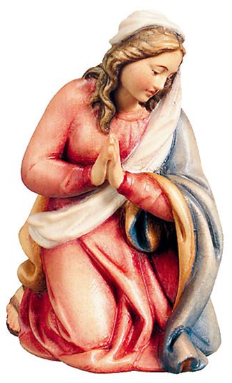 Krippe mit Krippenfiguren Raffaello Kollektion 14 Teilig Heiligenfigur Holzfigur Holzstatue