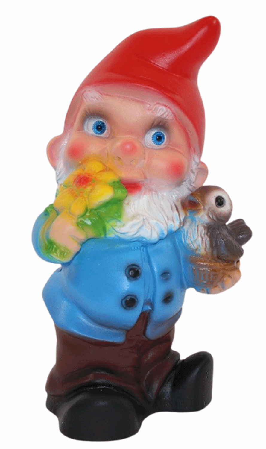 Deko Figur Schneewittchen H 40 cm und 7 Zwerge H 19-20 cm Gartenfiguren stehend als Satz