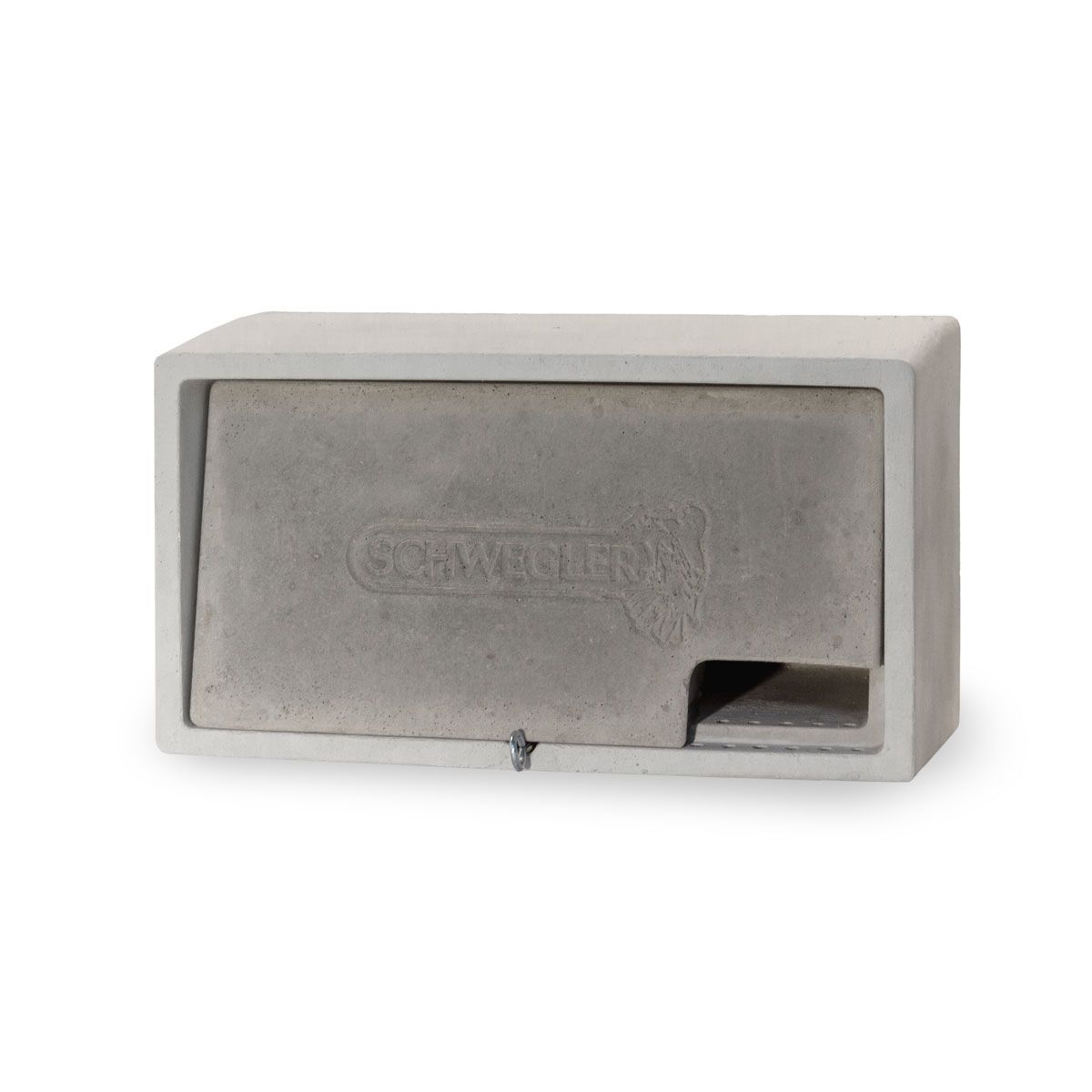 Naturschutzprodukt Mauersegler-Einbaukasten H 24 cm Typ 16S mit Starensperre aus Holzbeton