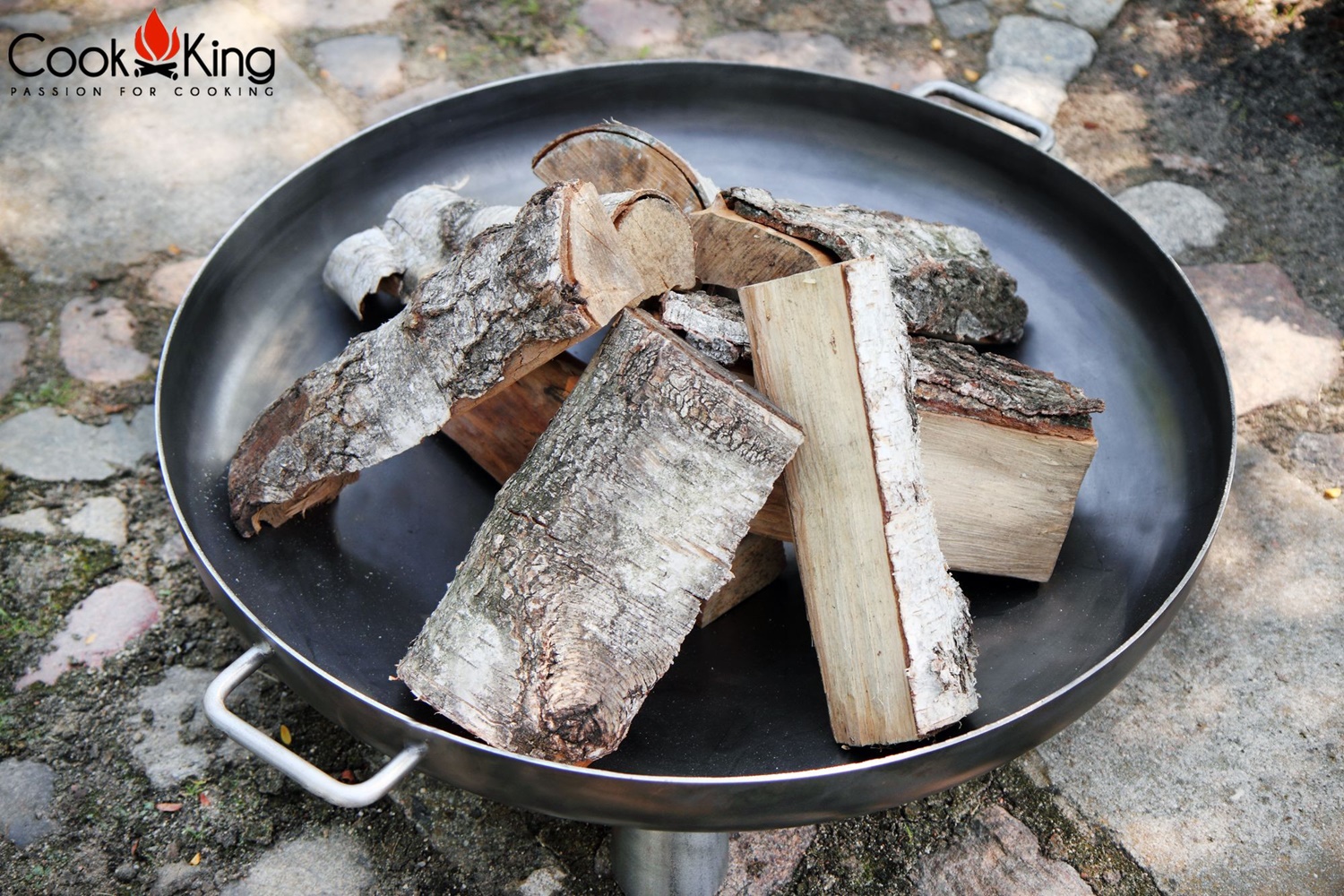 Feuerschale "Bali" Ø 70cm Feuerstelle für den Garten aus Stahl Feuerkorb als Wärmequelle oder Grill