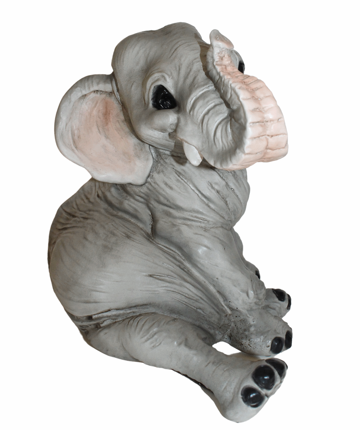 Figur Elefant Baby Elefantenfiguren sitzend u. liegend Tierfigur Kollektion Castagna Resin H 15-19cm