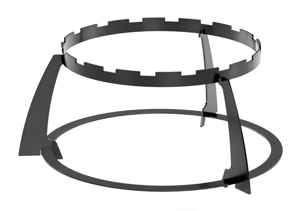 Hoher Spießring D 34 cm für Grillplatten mit 40 cm Öffnung – passend für Feuerschalen D 78 & 82 cm