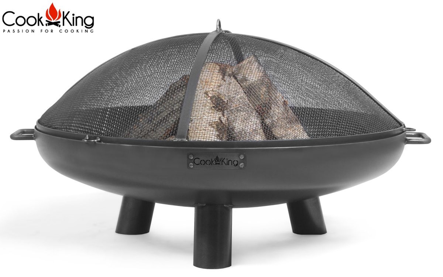 Feuerschale "Bali" Ø 70cm Feuerstelle für den Garten aus Stahl Feuerkorb als Wärmequelle oder Grill