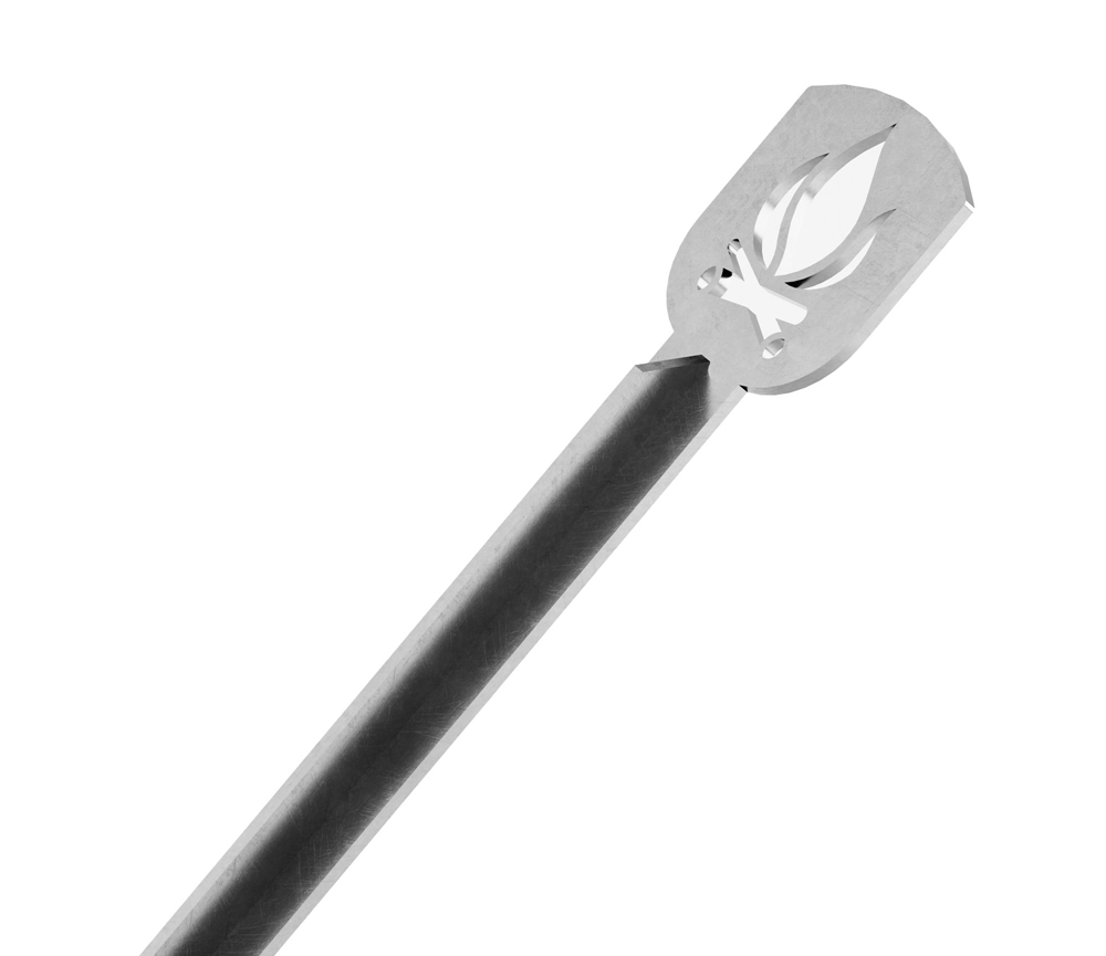 Zubehör 3er-Set Edelstahl Schaschlik-Spieße L 65cm passend für Bandito, Montana X mit Schaschlikring