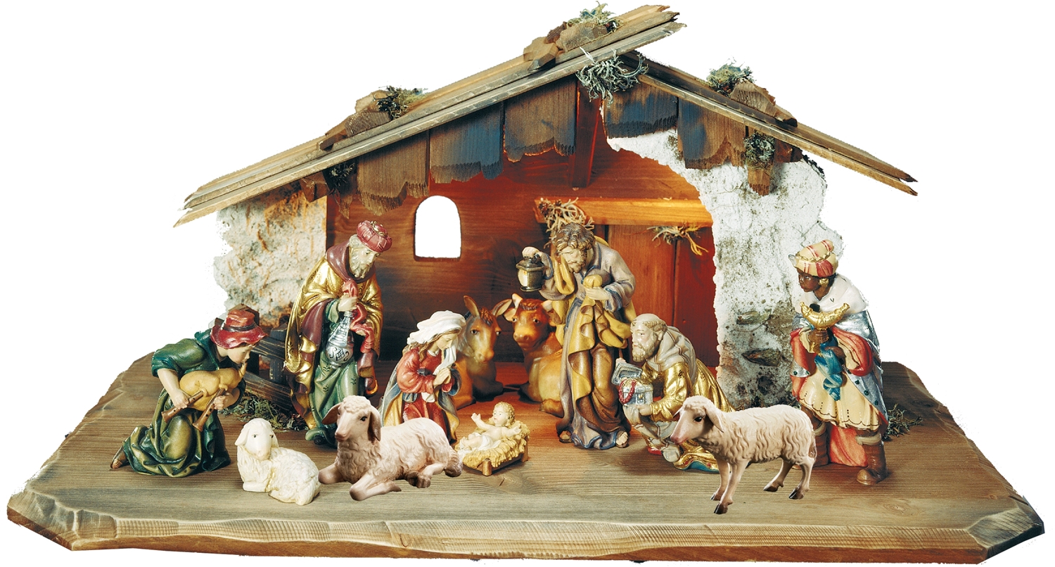 Krippenfigur Matteo Kollektion Heilige Drei Könige Caspar Holzfigur Holzstatue Statue aus Ahornholz