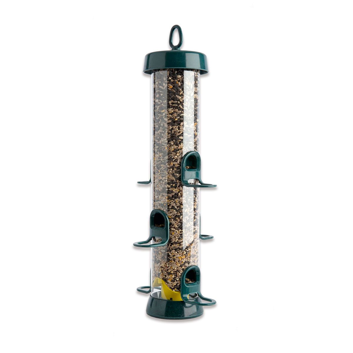 Naturschutzprodukt Set 2 Stück Futtersäule Big Easy Metall Vogelprodukt H 50 cm Inhalt 2,2 l
