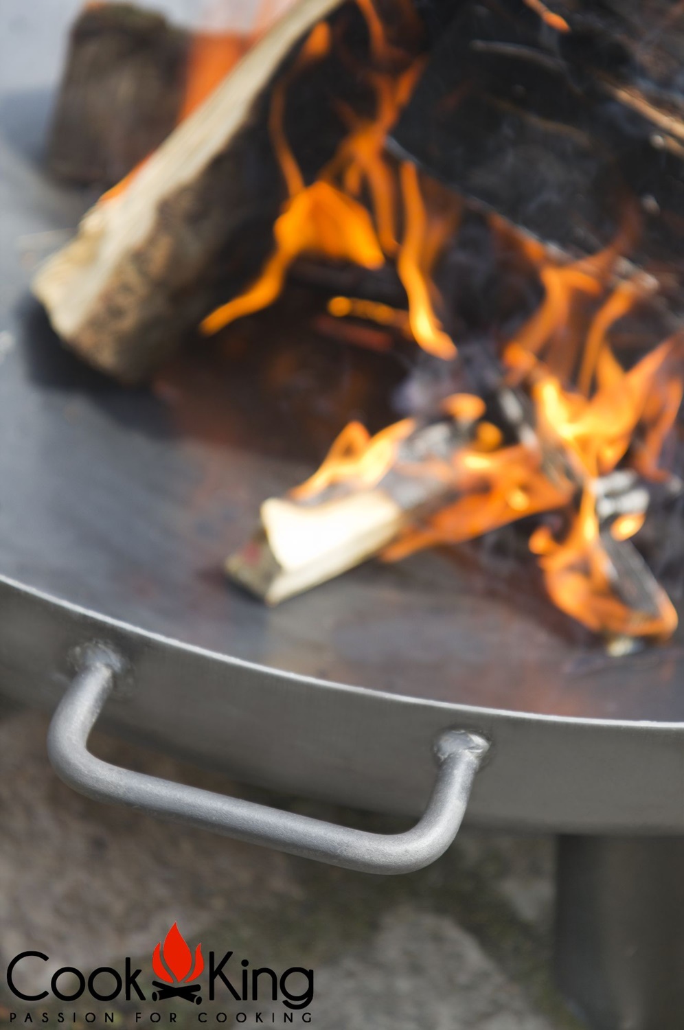 Feuerschale "Bali" Ø 70cm Feuerstelle für den Garten aus Stahl Feuerkorb als Wärmequelle oder Grill