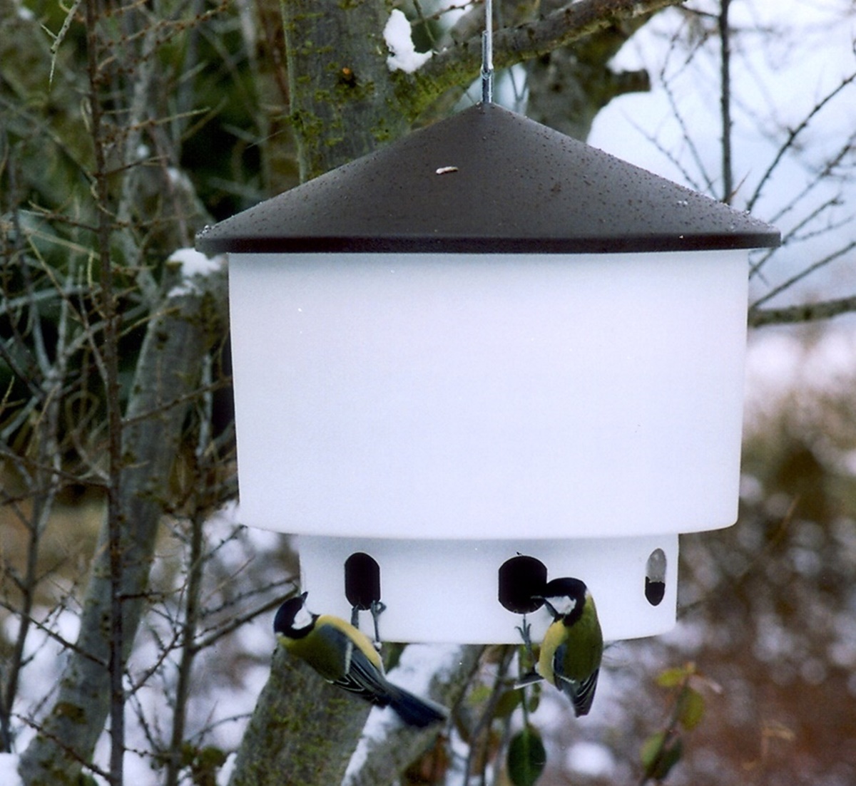 Naturschutzprodukt Futtersilo Nr. 8 Kunststoff Futterstation H 32 cm Inhalt 13 l