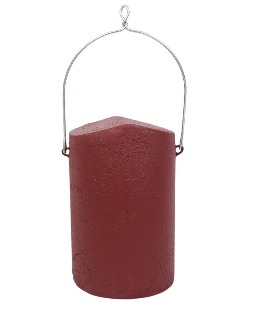 Naturschutzprodukt Nisthöhle Typ 3SV Flugloch 34 mm Nisthilfe mit Katzen- Marderschutz in rot