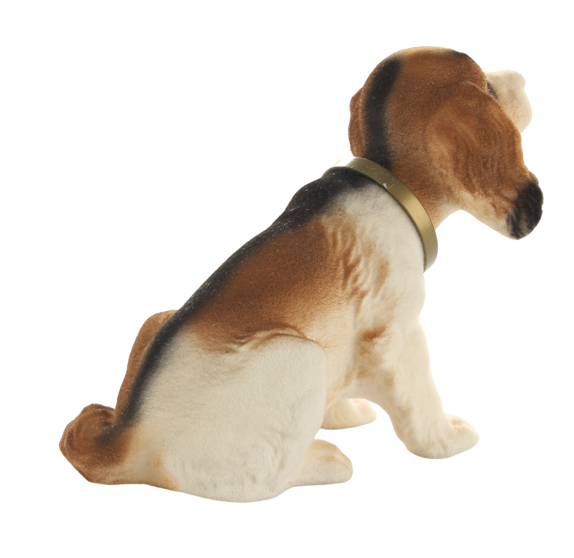 Wackel Figur Hund Bernhardiner Wackelfigur H 13 cm klein Dekofigur mit Wackelkopf