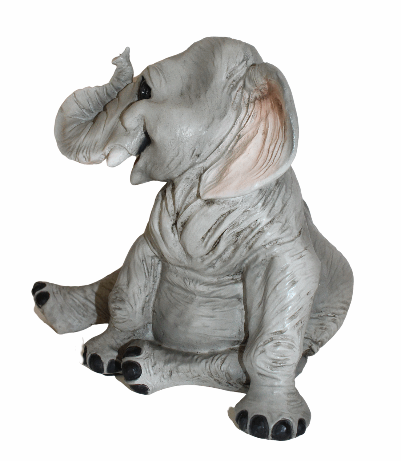 Figur Elefant Baby Elefantenfiguren sitzend u. liegend Tierfigur Kollektion Castagna Resin H 15-19cm